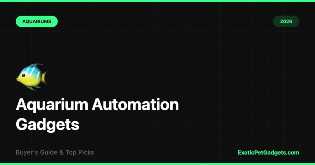 aquarium automation gadgets