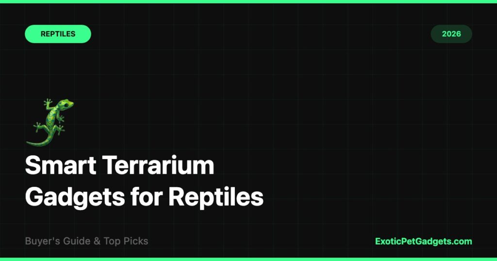 terrarium gadgets reptiles